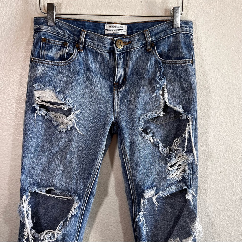 ONE TEASPOON awesome baggies boyfriends jeans distressed - Picture 4 of 9